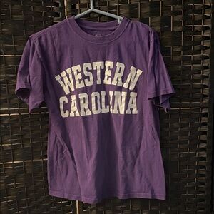 Purple Western Carolina Men's Short Sleeve Tee
